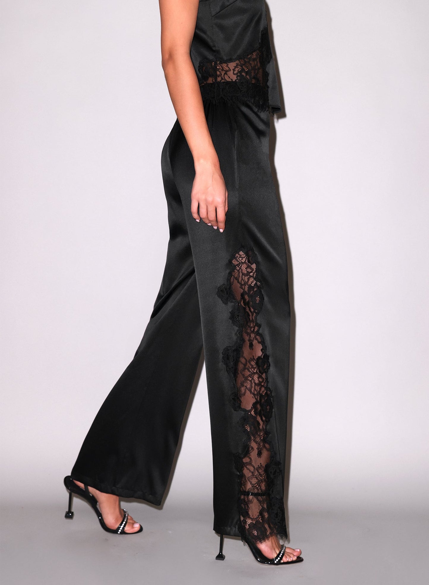 Juliet Silk & Lace Pant