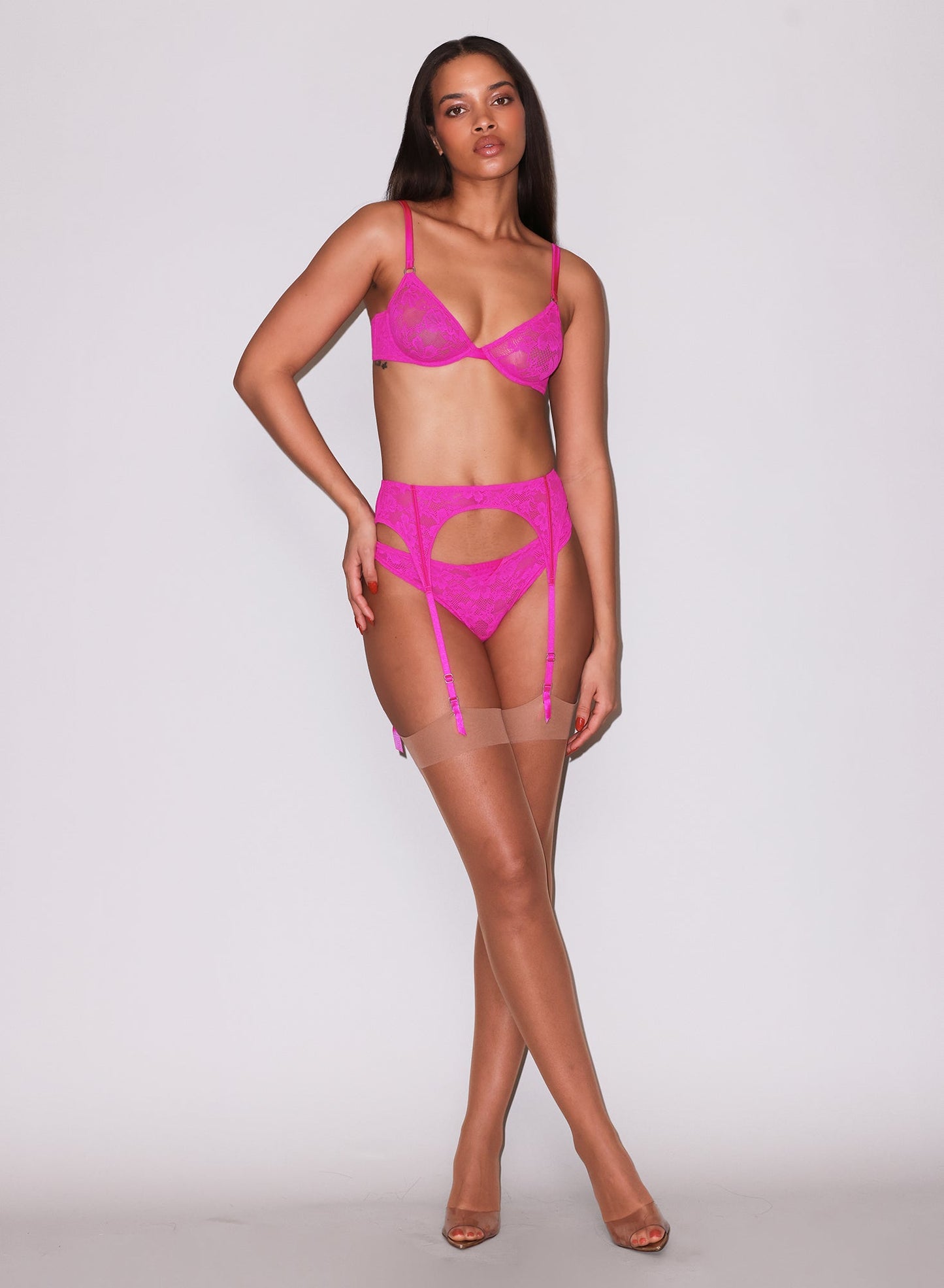 Le Stretch Lace Demi Bra