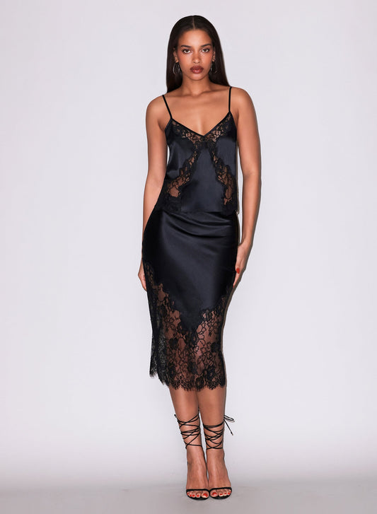 Juliet Lace Silk Cami