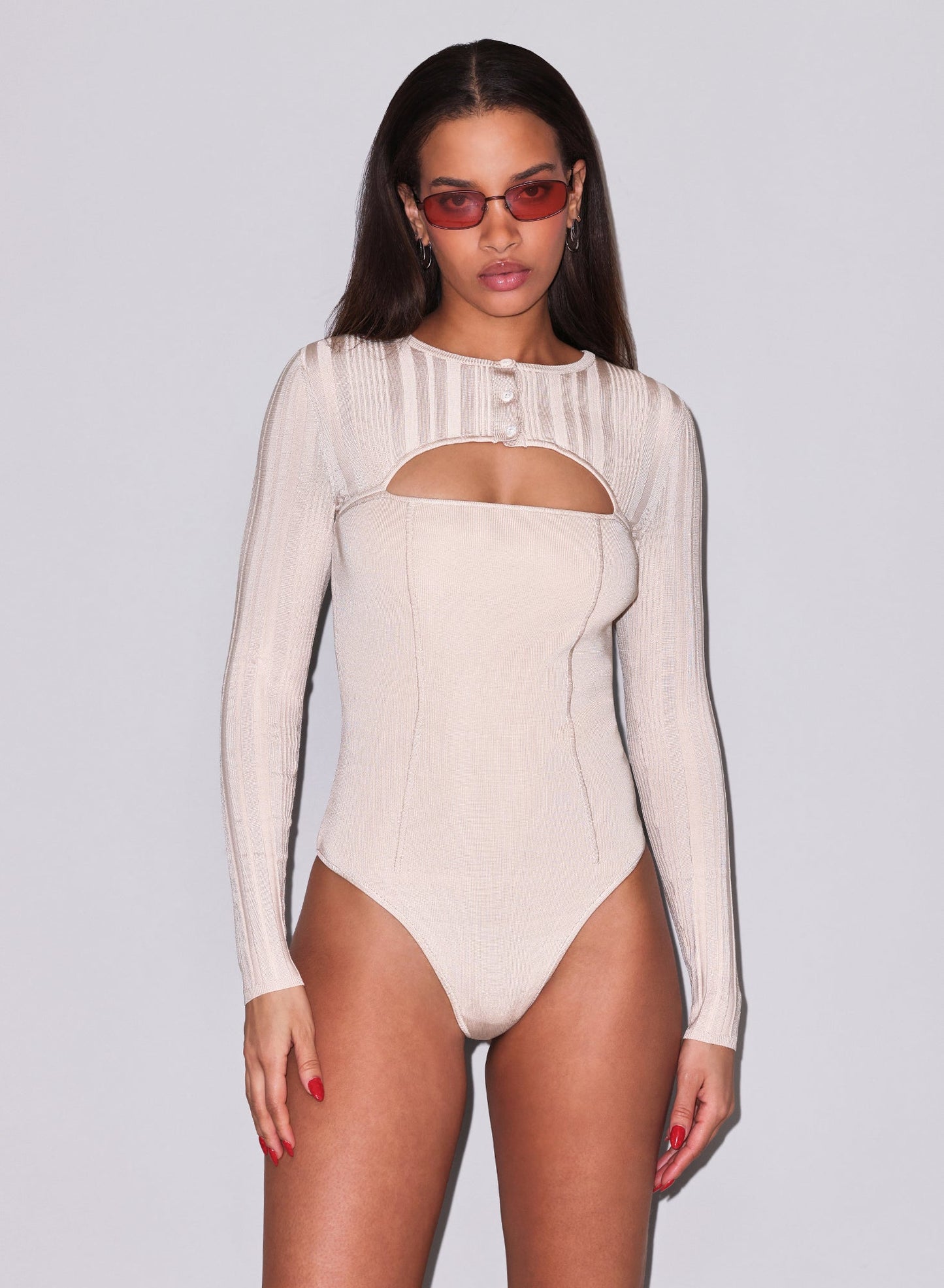 Rib Shrug Bodysuit