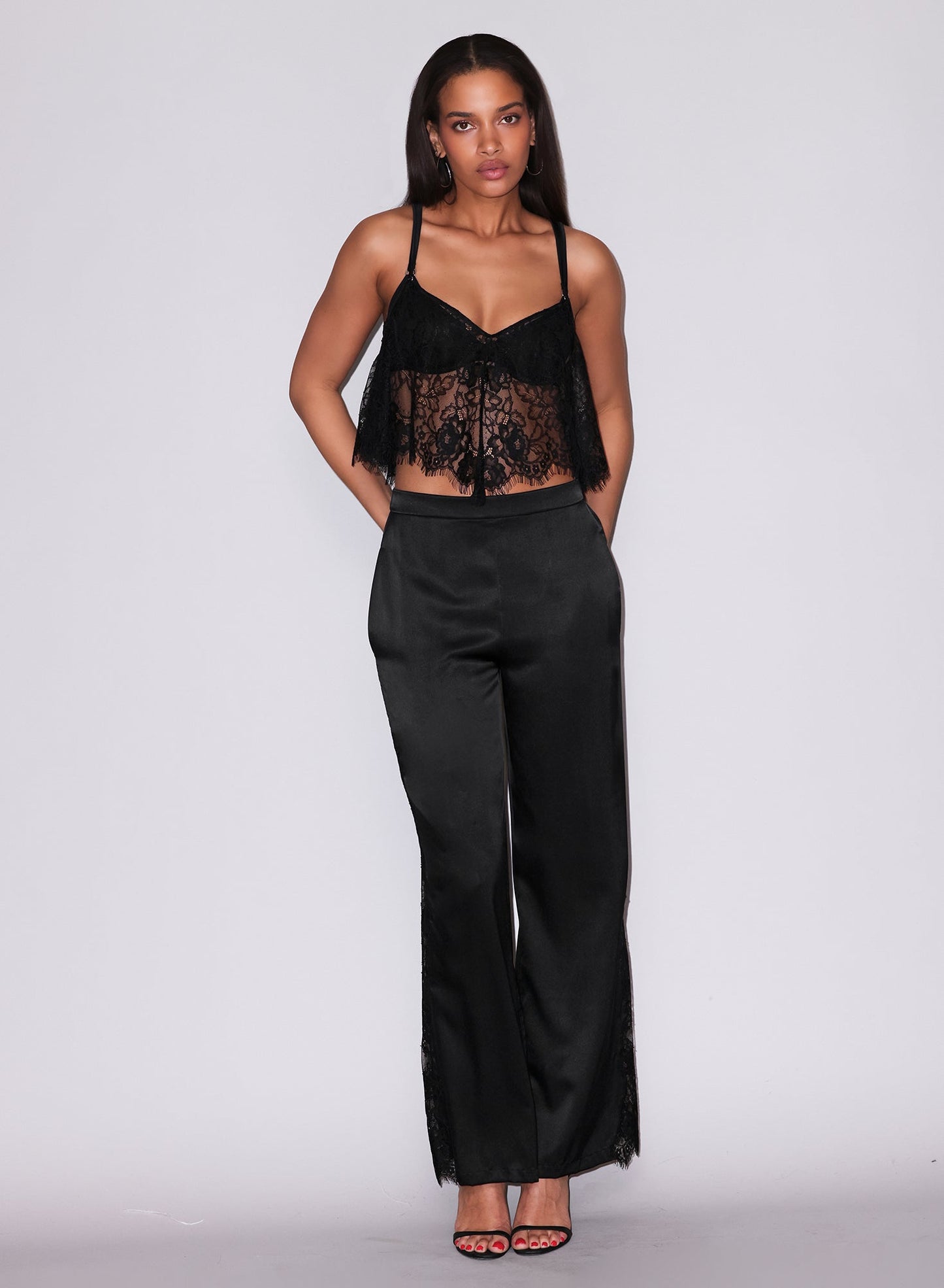 Juliet Lace Flutter Cami