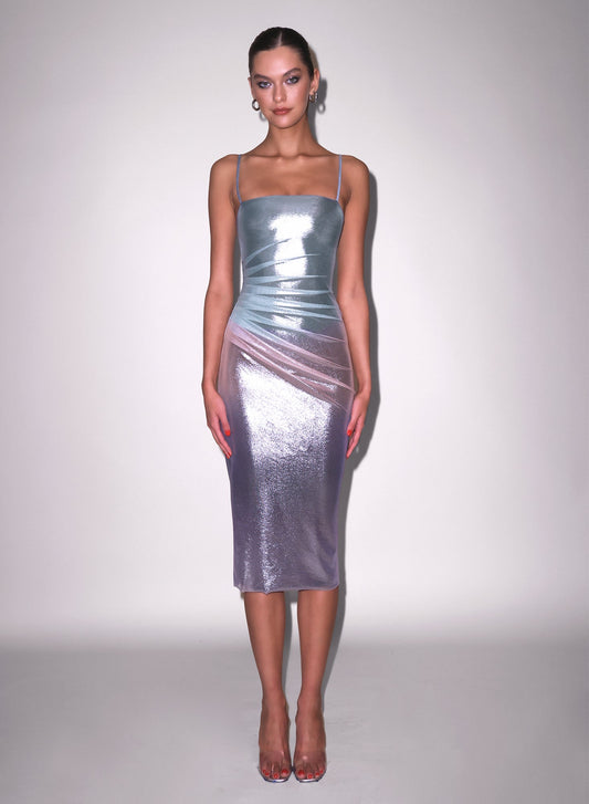 Ombré Shine Dress