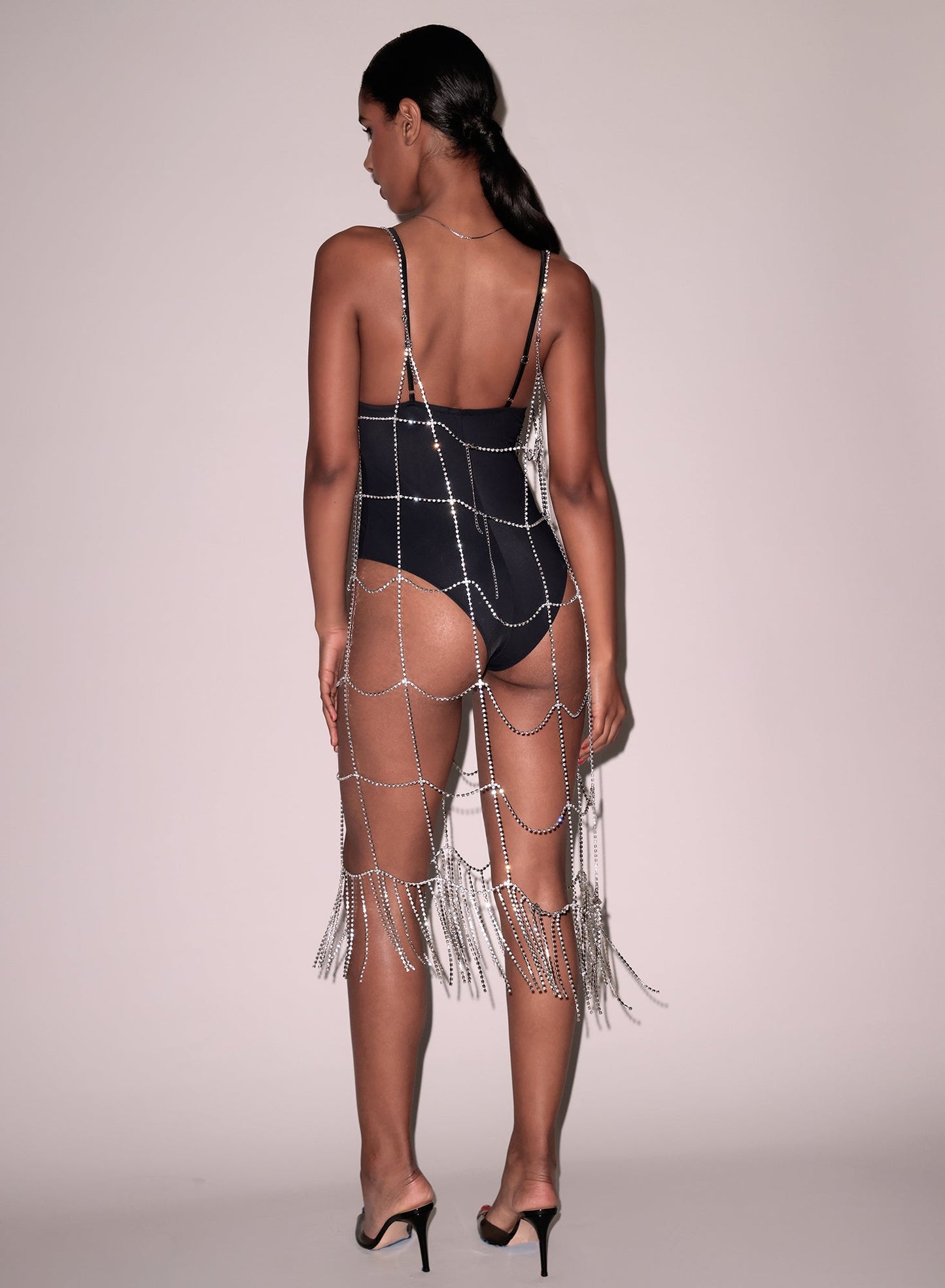 Stunning Crystal Fringe Dress