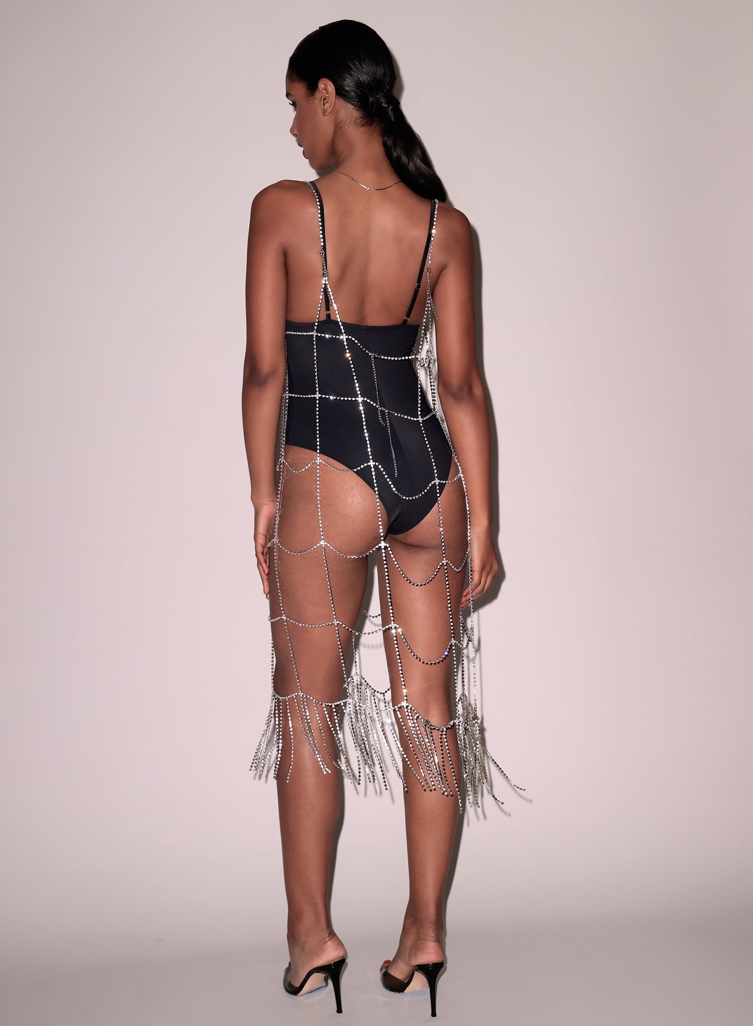 Stunning Crystal Fringe Dress