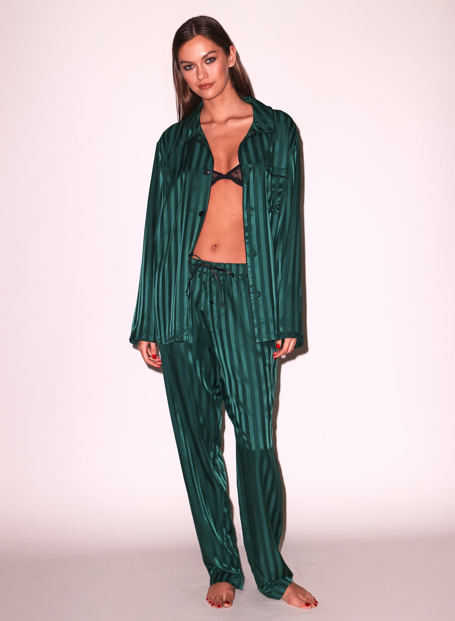 Luxury Silk Pajama Top
