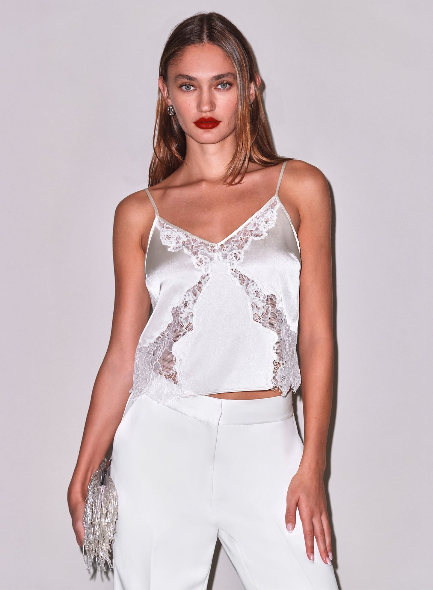 Juliet Lace Silk Cami