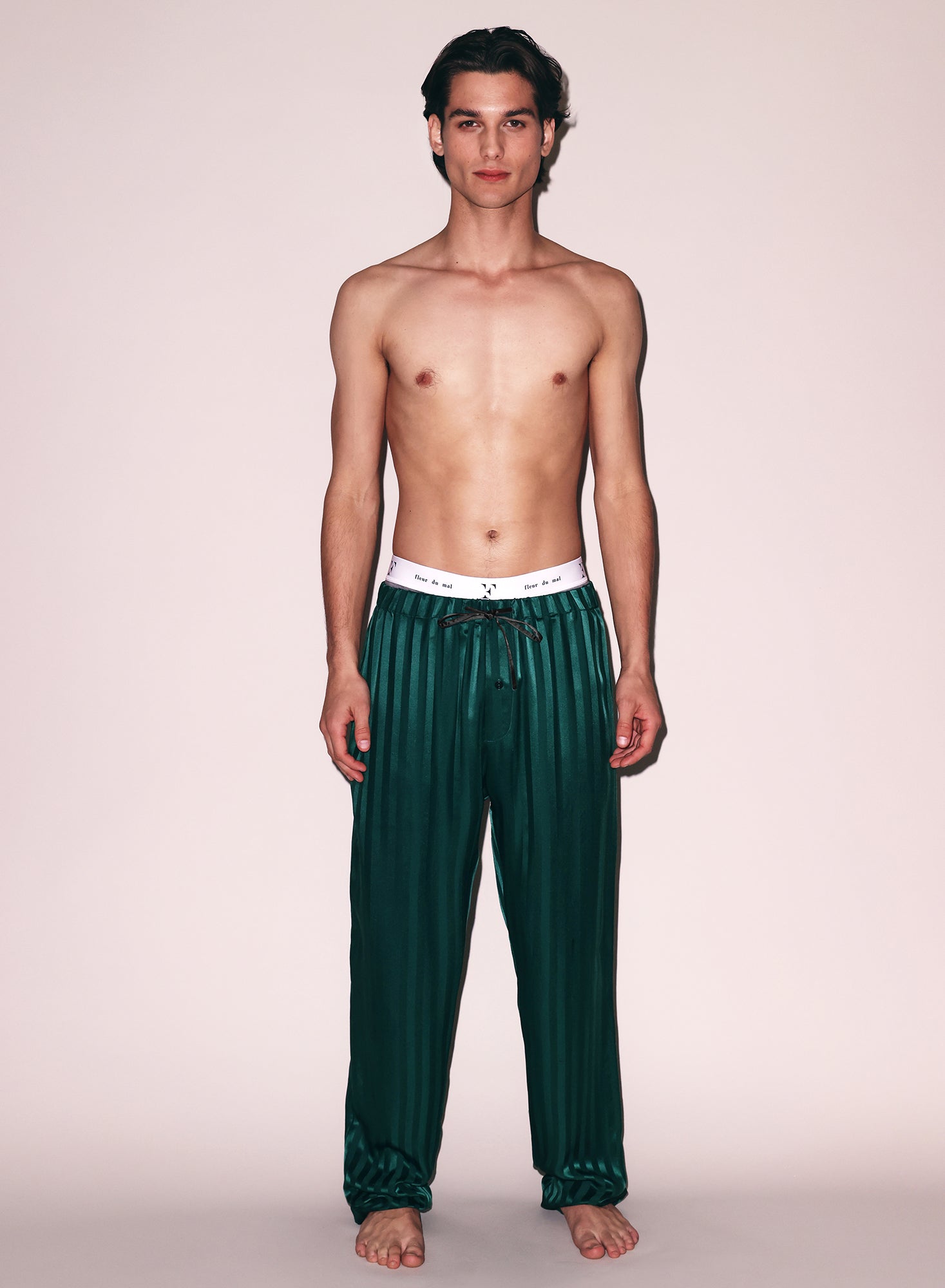 Silk Jacquard Luxury Pajama Pants