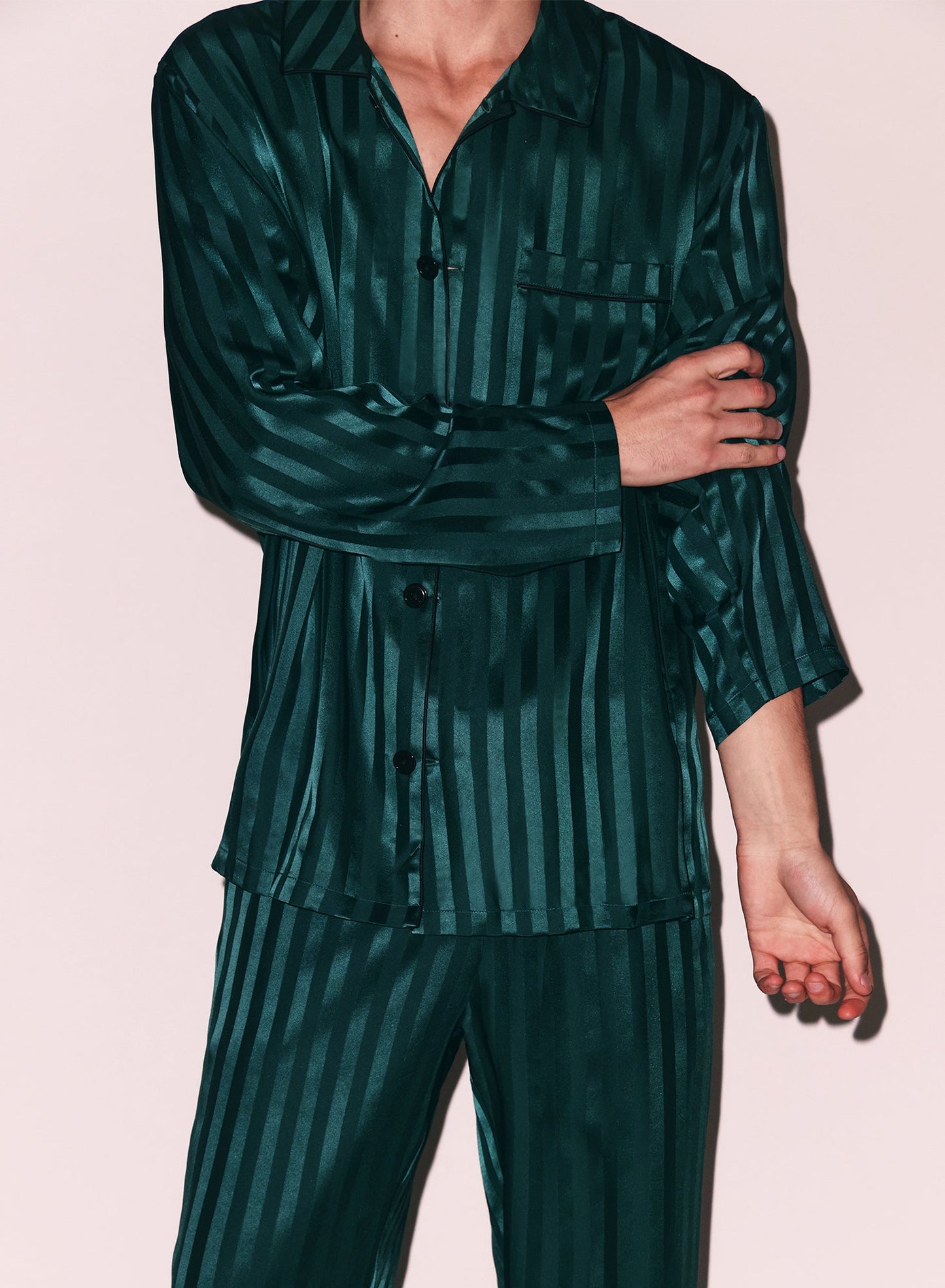 Luxury Silk Pajama Top