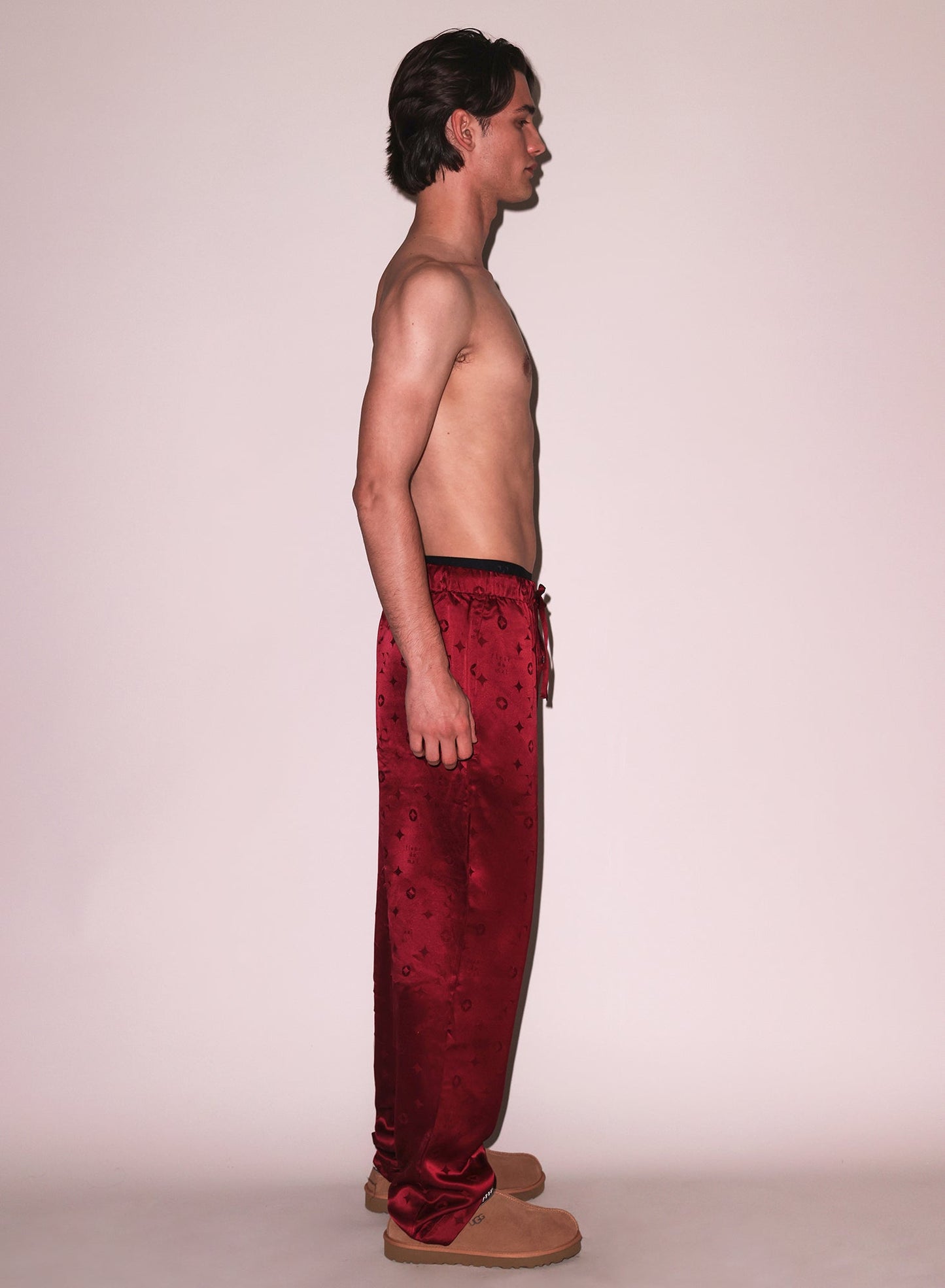 Luxury Silk Pajama Pants Barolo