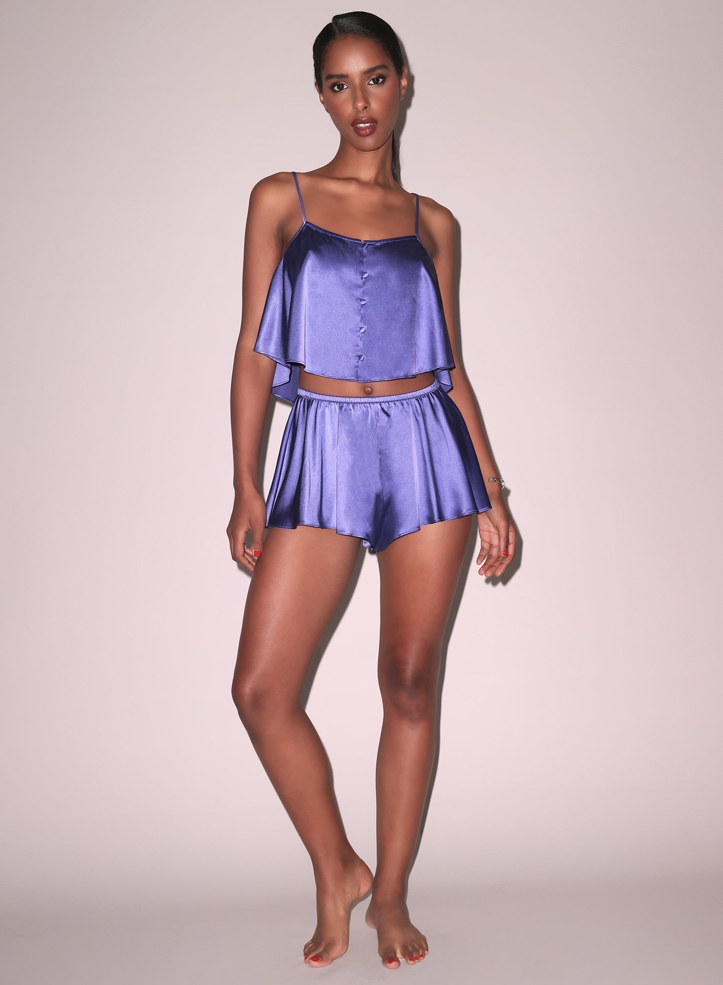 Luxe Flutter Short Pajamas