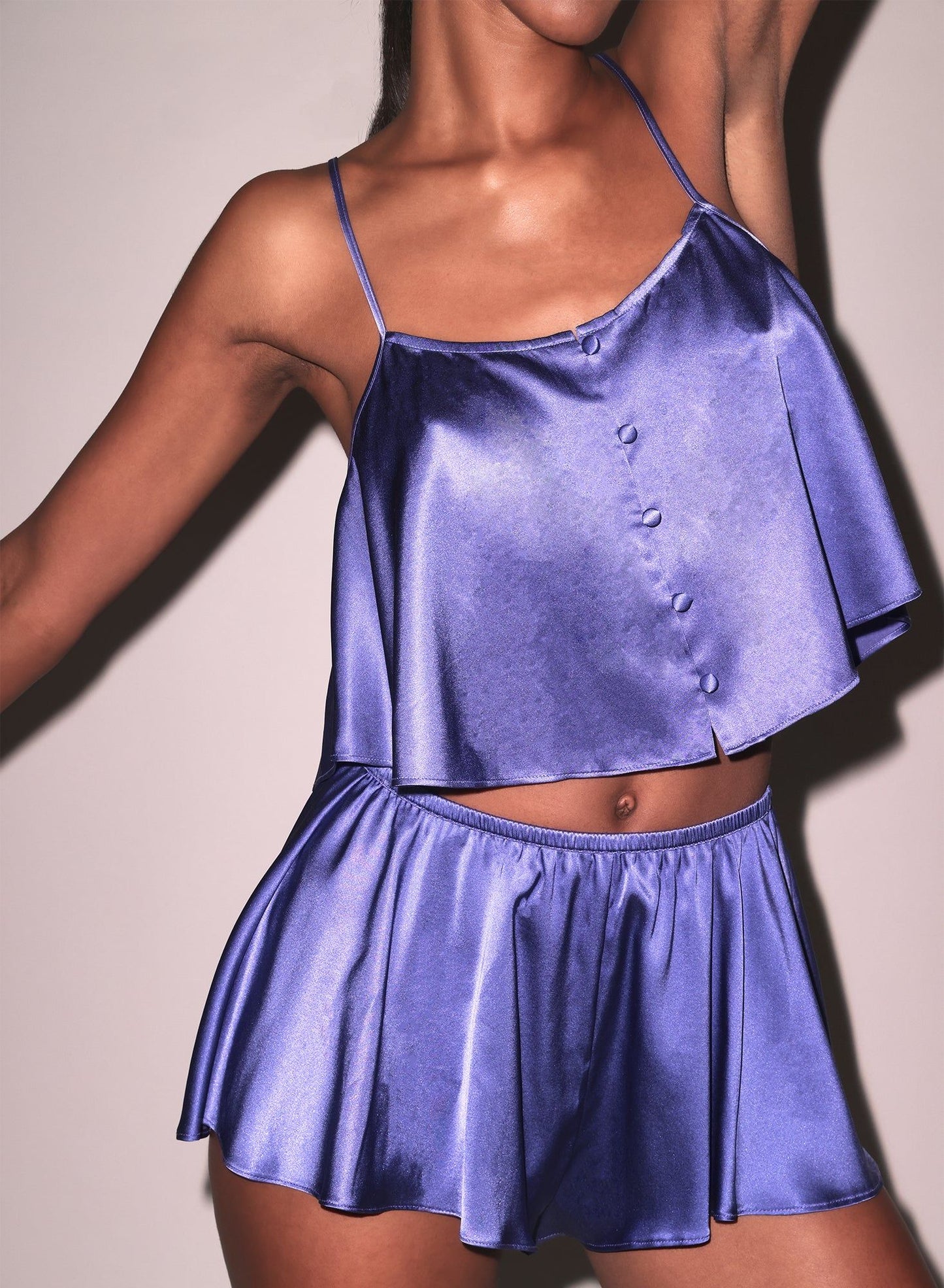 Luxe Flutter Short Pajamas