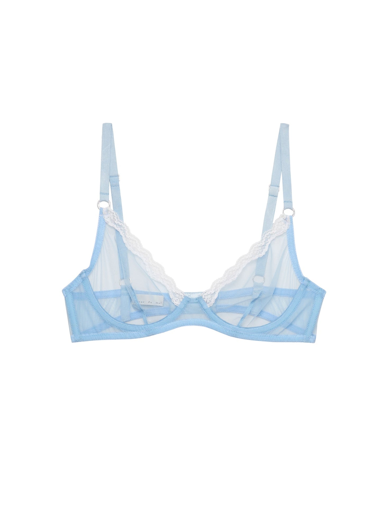 Sheer Tulle Demi Bra