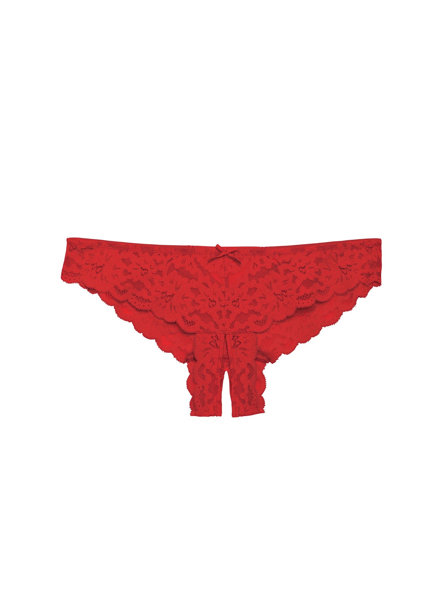 Sexy Rouge Crotchless Panty