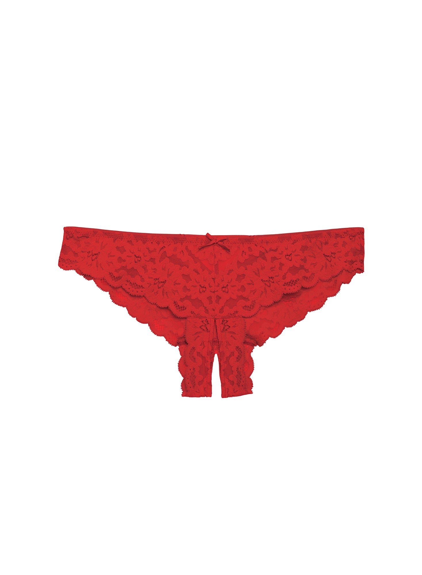 Sexy Rouge Crotchless Panty