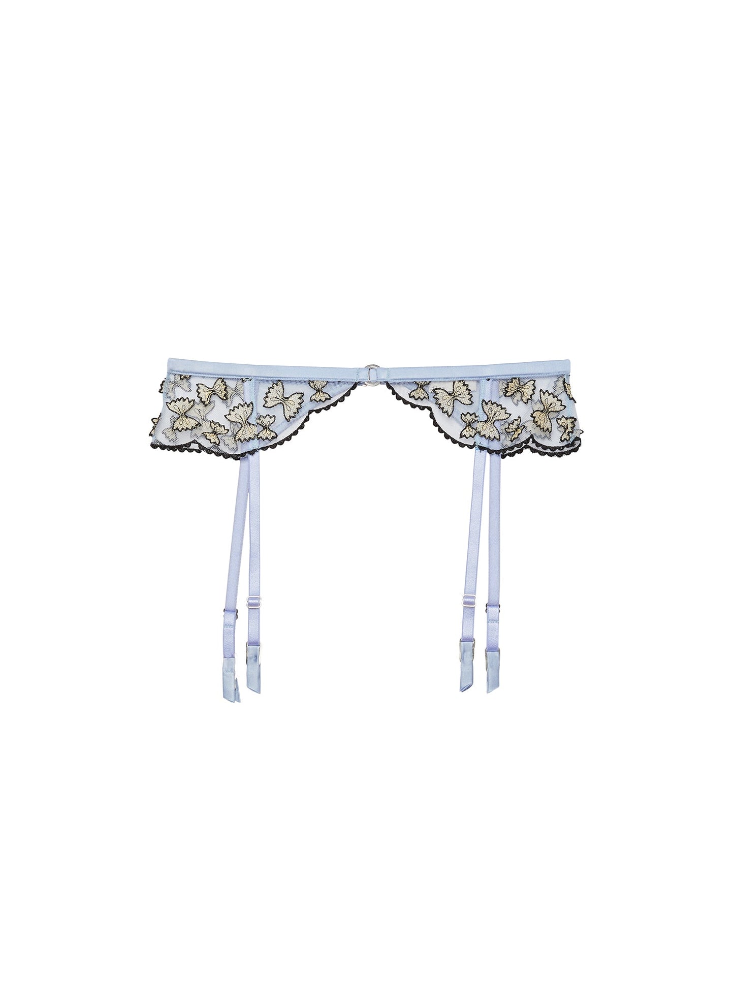Ice Queen Farfalle Garter Belt