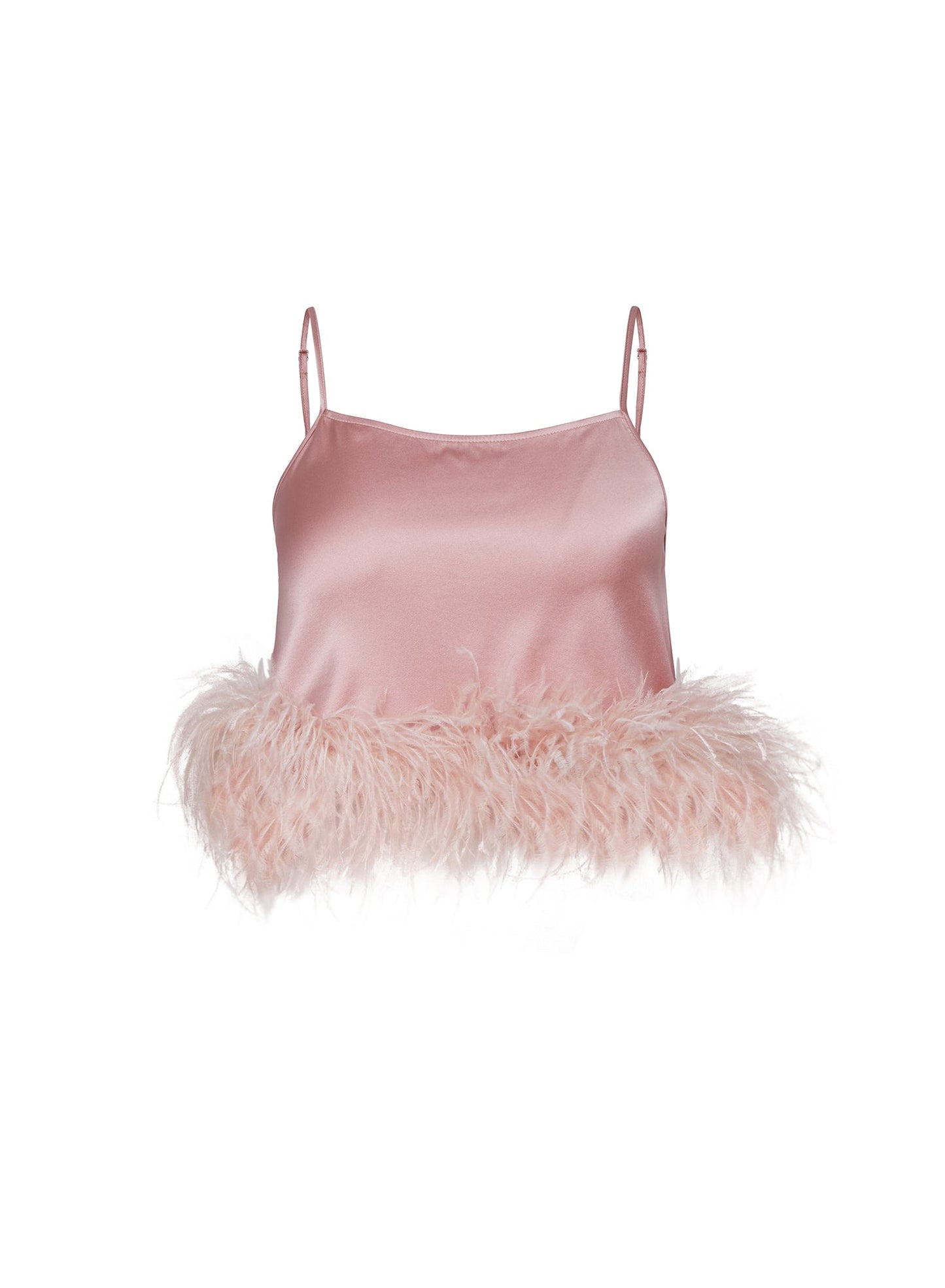 Feather Cropped Cami