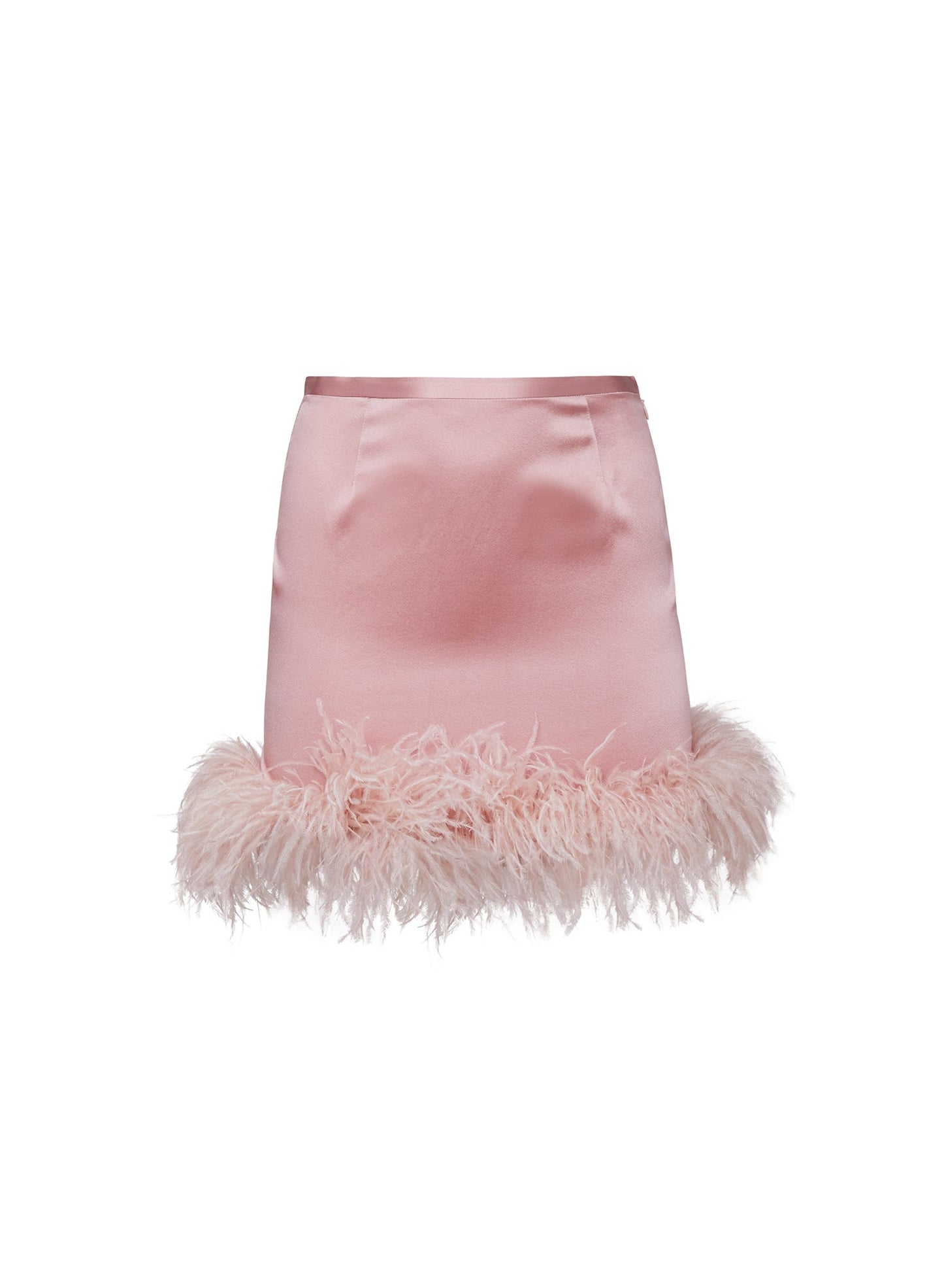 Feather Mini Skirt