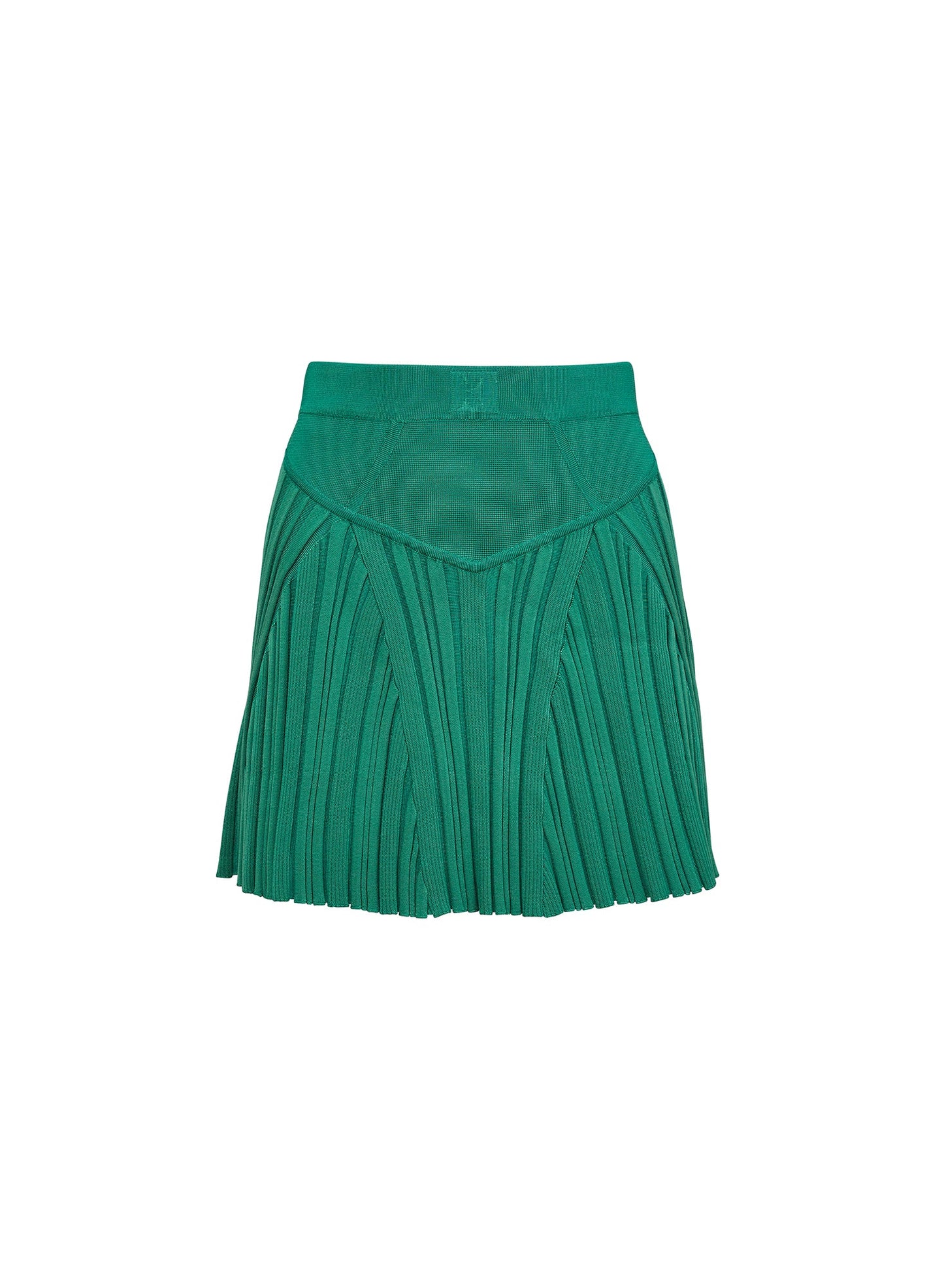 Rib Flared Skirt